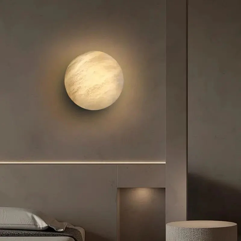 Alabaster Wall Sconces Lighting - Image 3