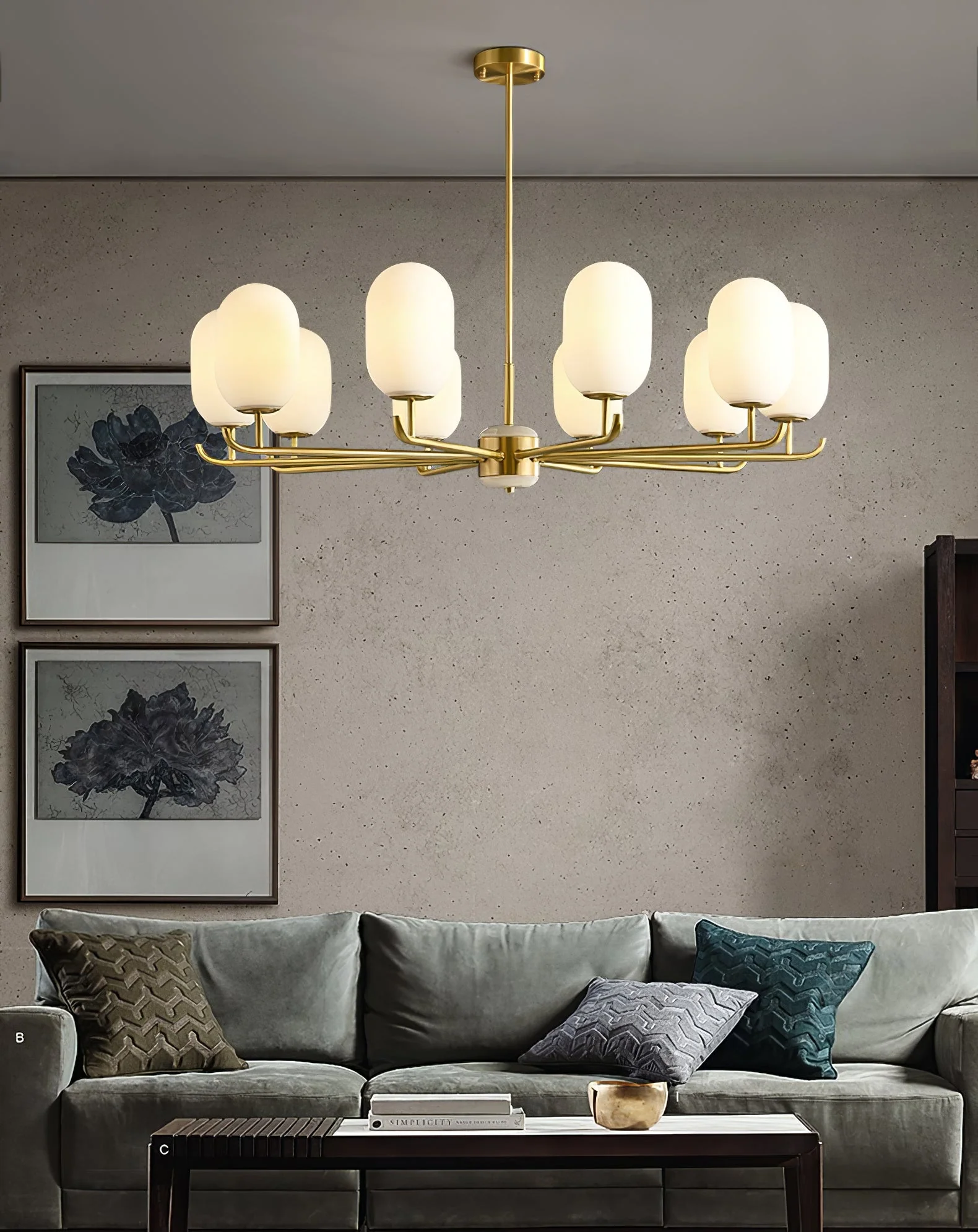 Alana Geometric Chandelier - Image 9