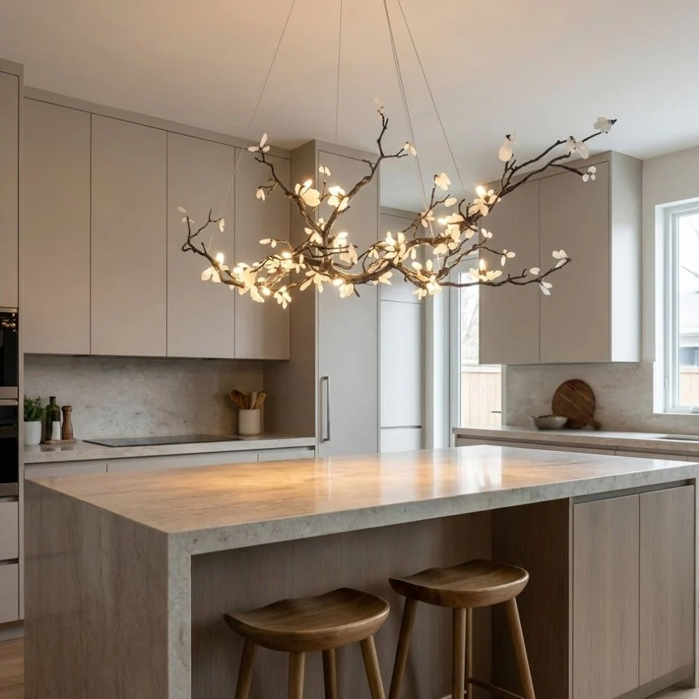 Barhed Tree Branch Chandelier - Image 4