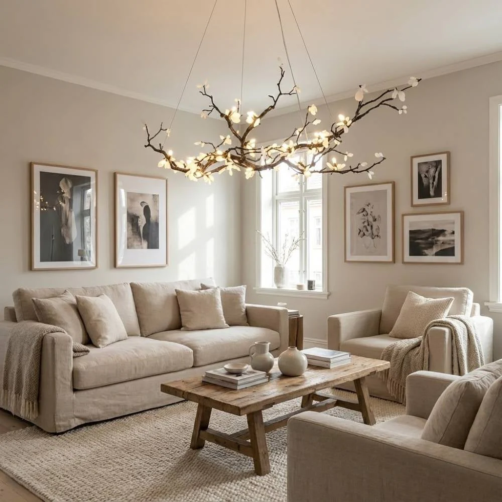 Barhed Tree Branch Chandelier - Image 5