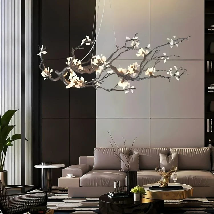 Barhed Tree Branch Chandelier - Image 8