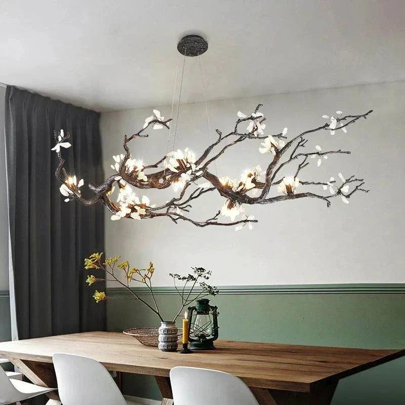 Barhed Tree Branch Chandelier - Image 9
