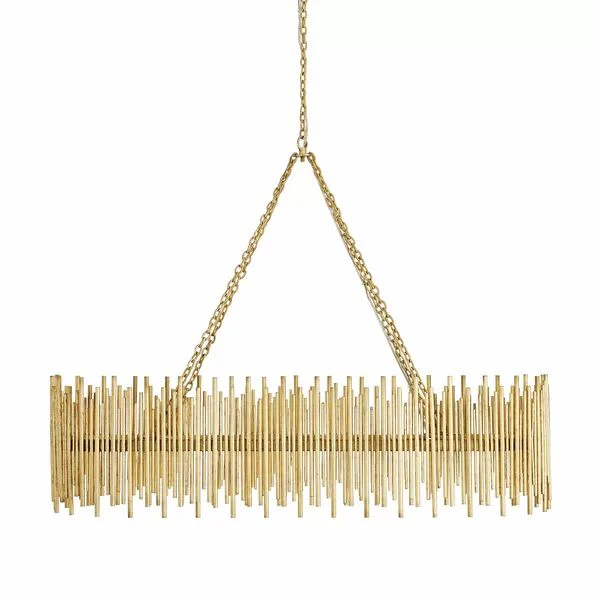 Althely 10 Lights Rectangle Pendant Chandelier - Image 10