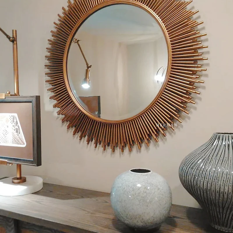 Althely Oval Wall Mirror - Image 7