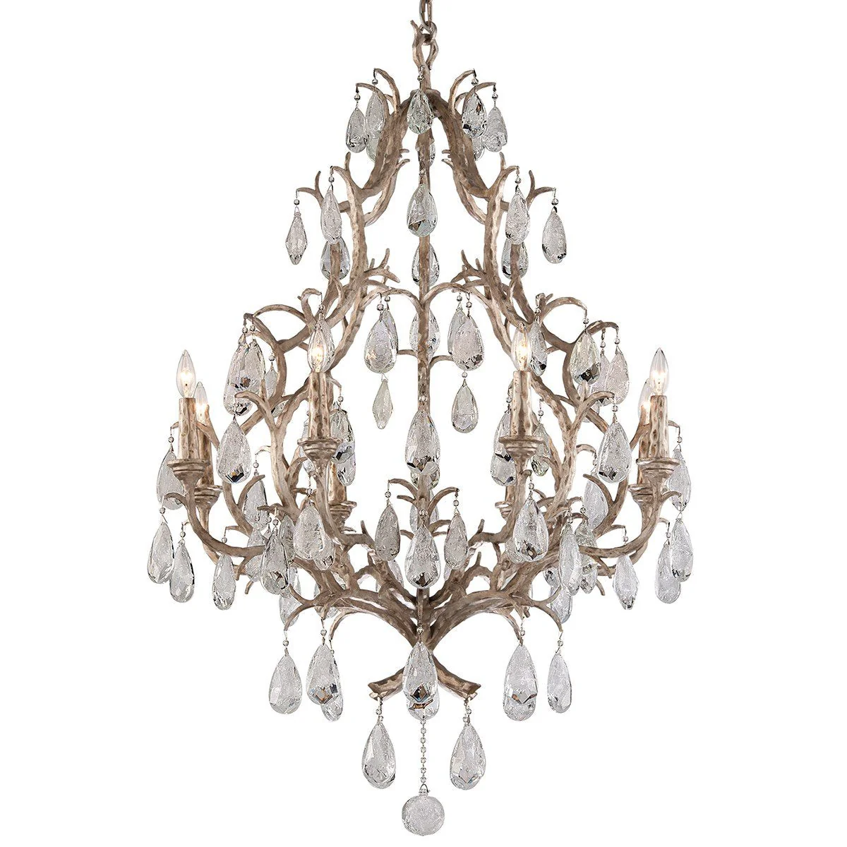 Amadeus Crystal Glass Chandelier [2 Sizes] - Image 2