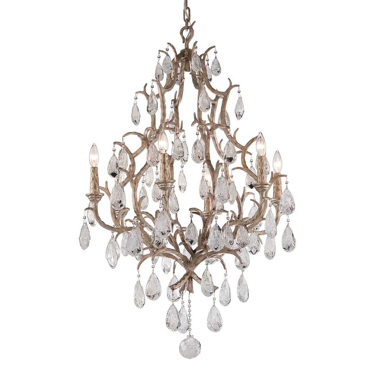 Amadeus Crystal Glass Chandelier [2 Sizes] - Image 3