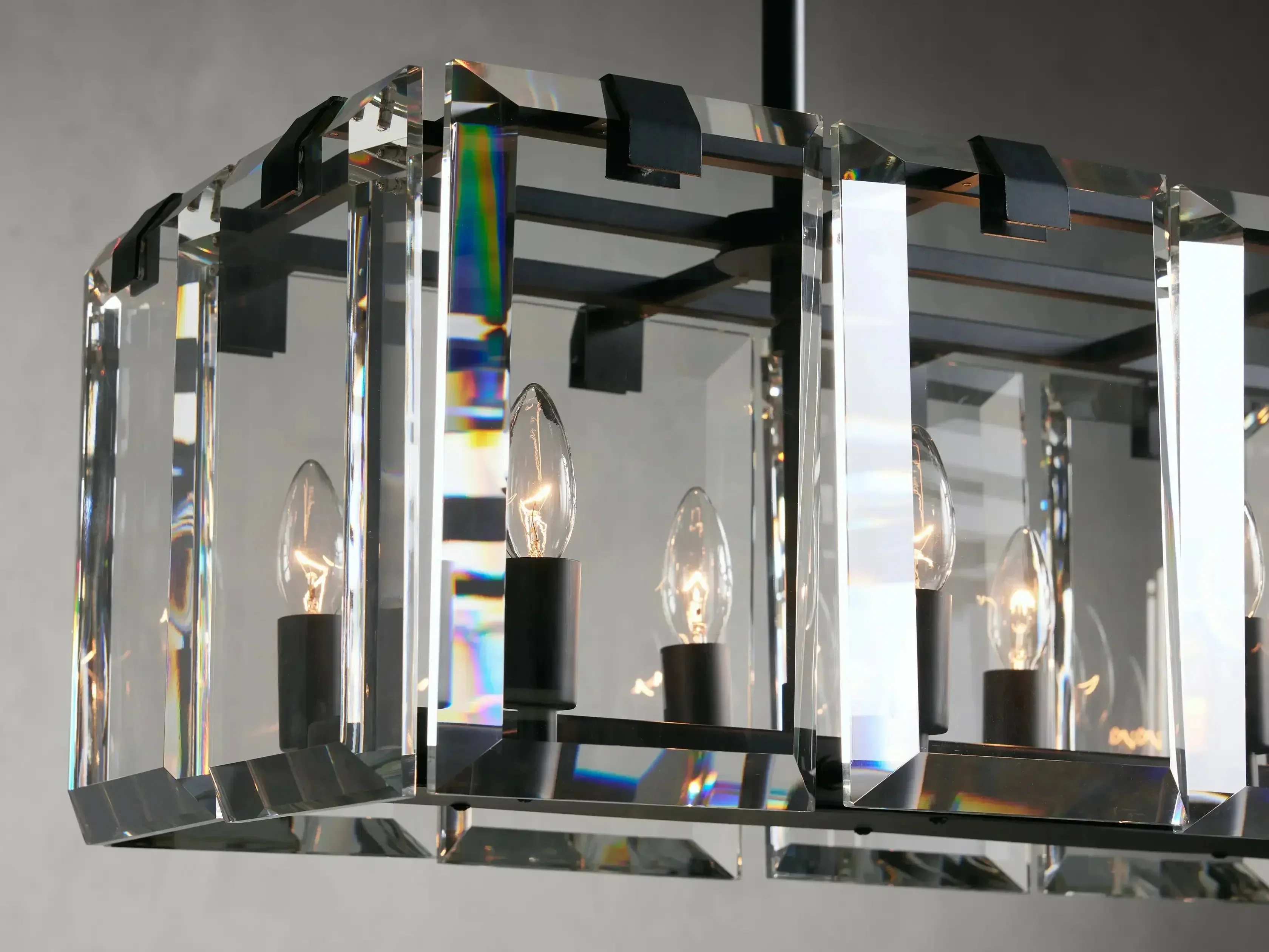 Amaya Rectangular Chandelier 40" 53" - Image 29