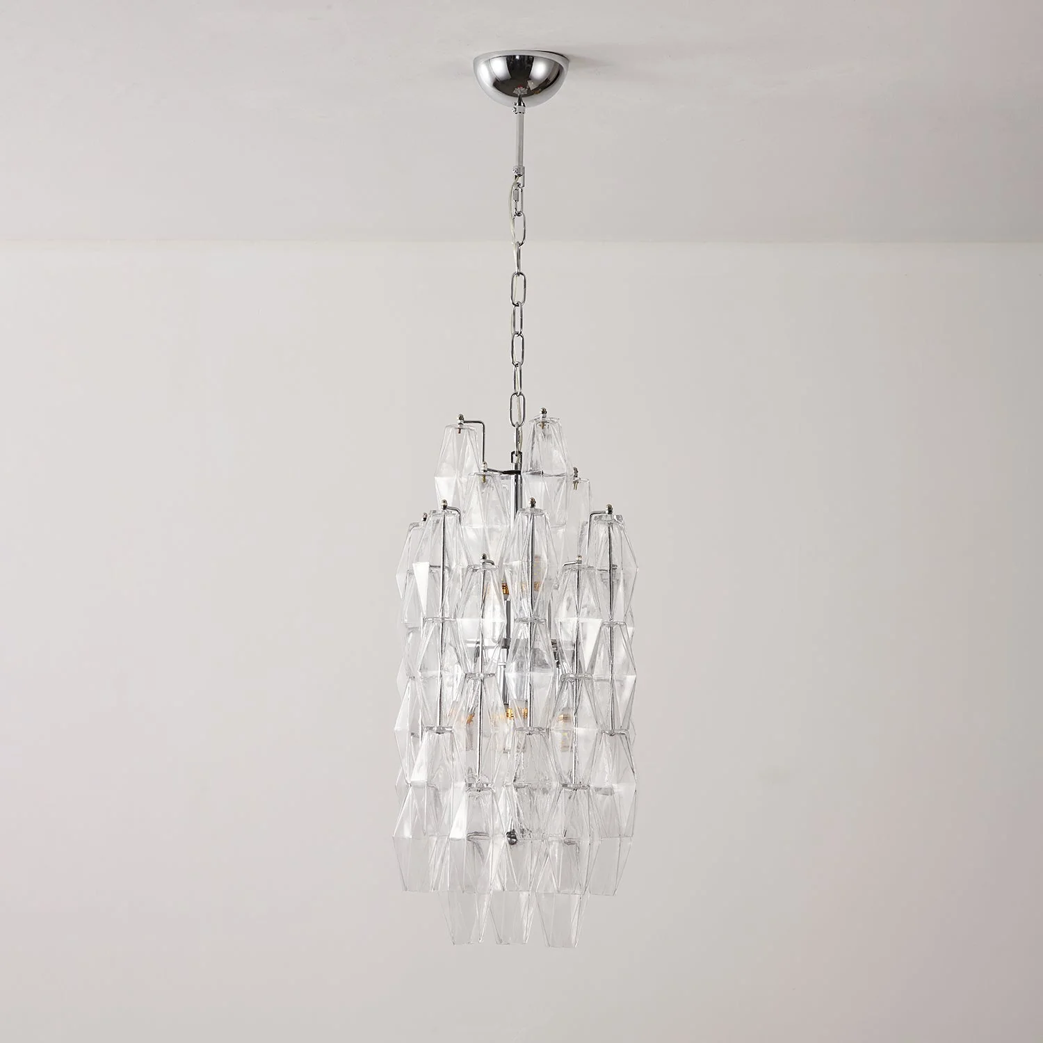 Amber Prism Long Chandelier - Image 15