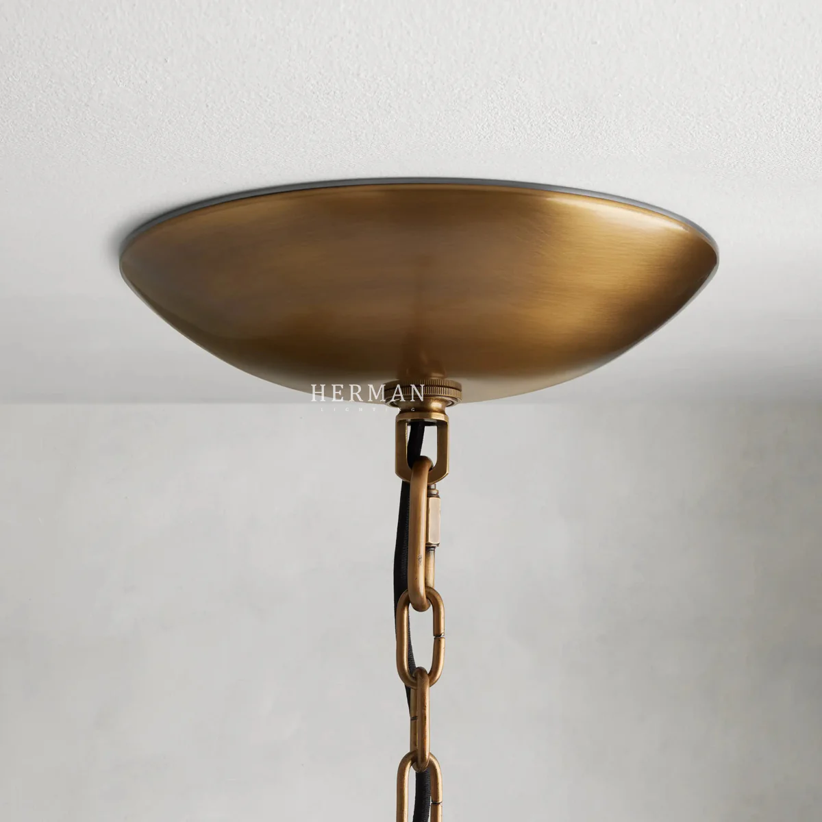 Amor 5-Tier Ghiaccio Glass Pendant Round Chandelier 48" - Image 8