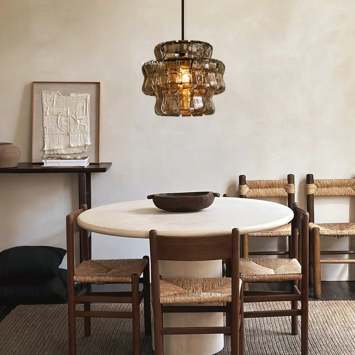 Amor Ghiaccio Glass Pendant Light - Image 2