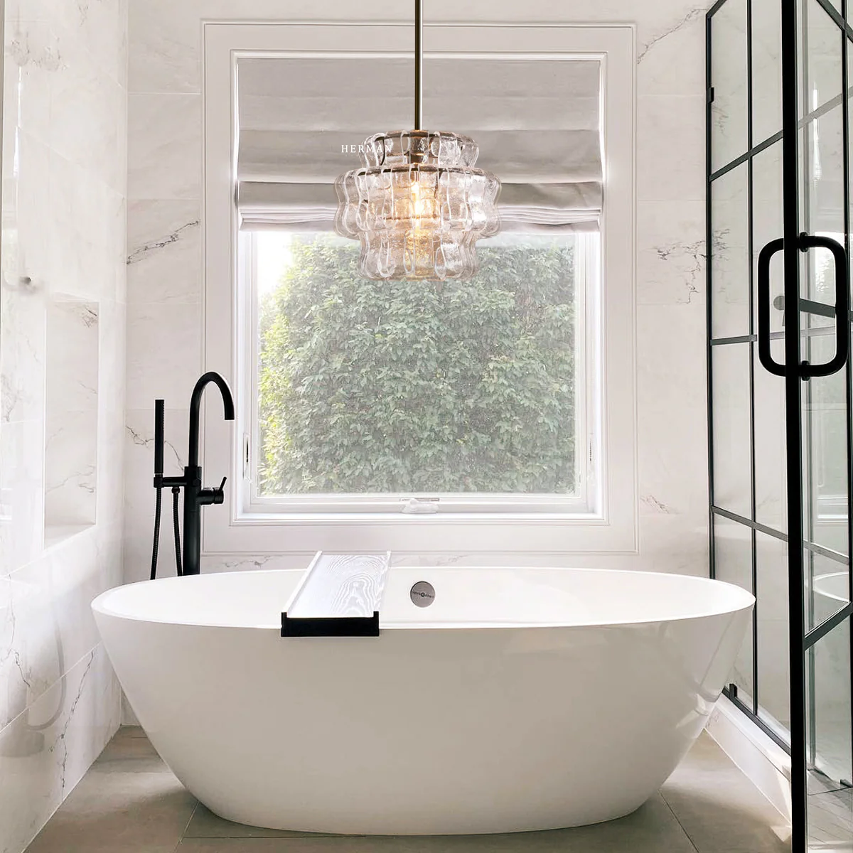 Amor Ghiaccio Glass Pendant Light - Image 4