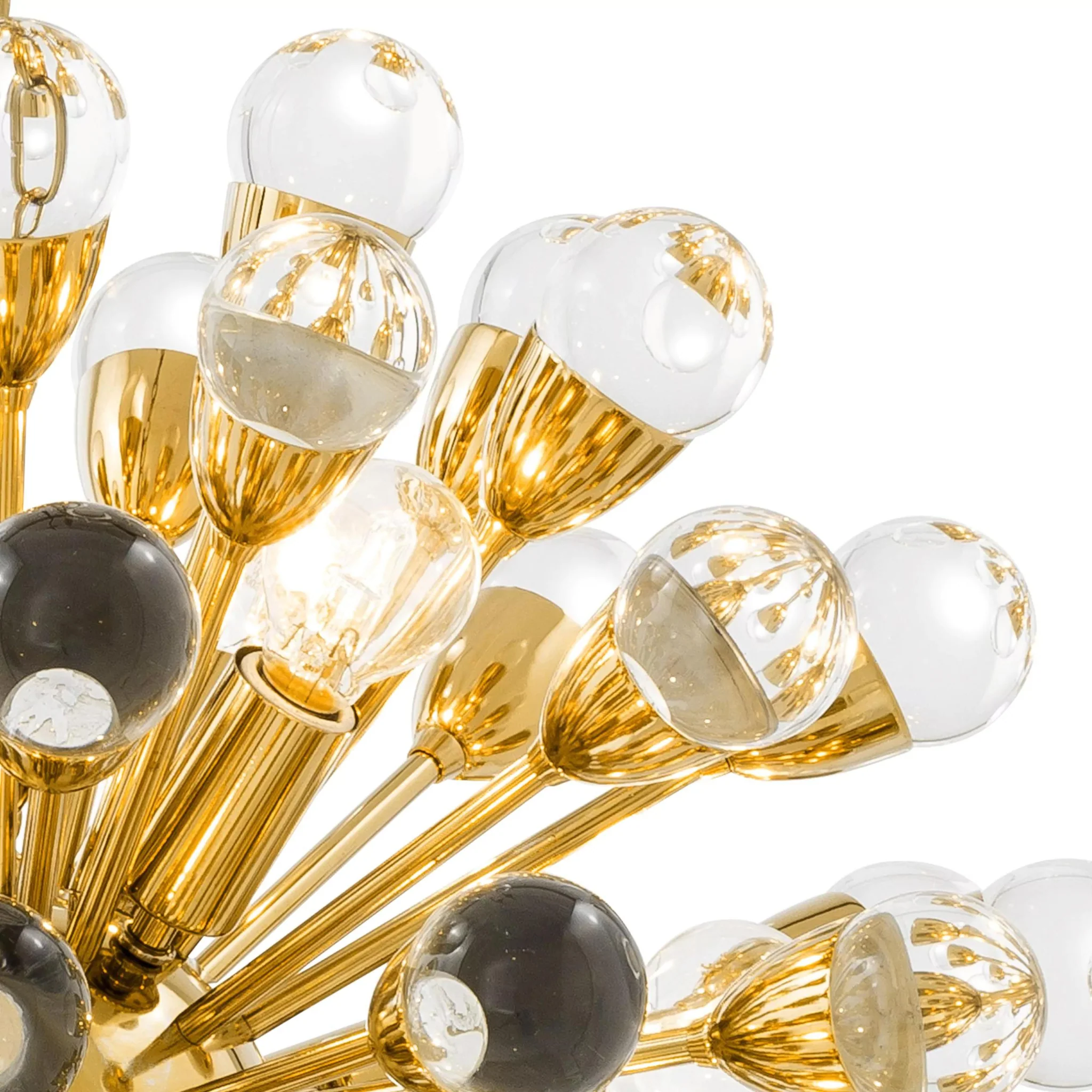 Anto S/L (Gold/Nickel) Modern Chandelier - - Image 3