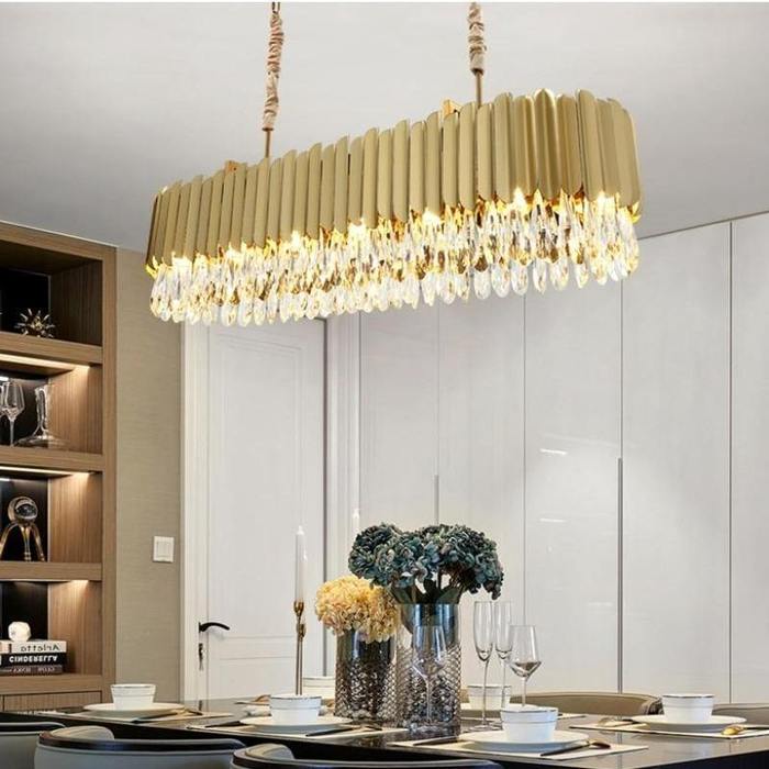 April Dining Room Chandelier Gold - Image 2