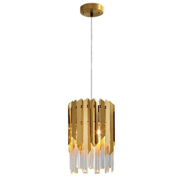 April Gold Plated Crystal Pendant Light - Image 11