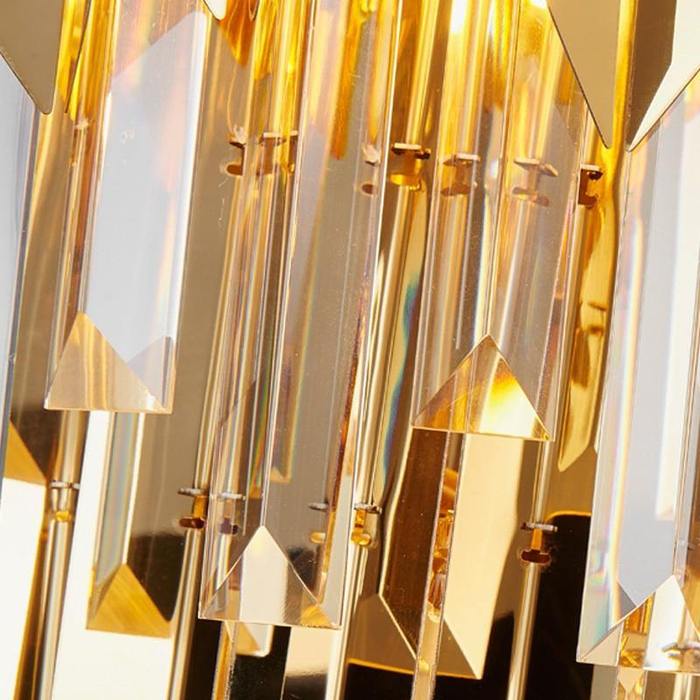 April Gold Plated Crystal Wall Sconce - Image 7