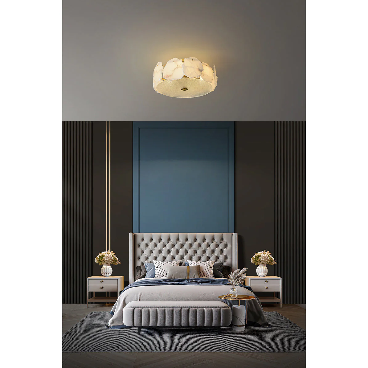 Artze Alabaster Ceiling Light - Image 15