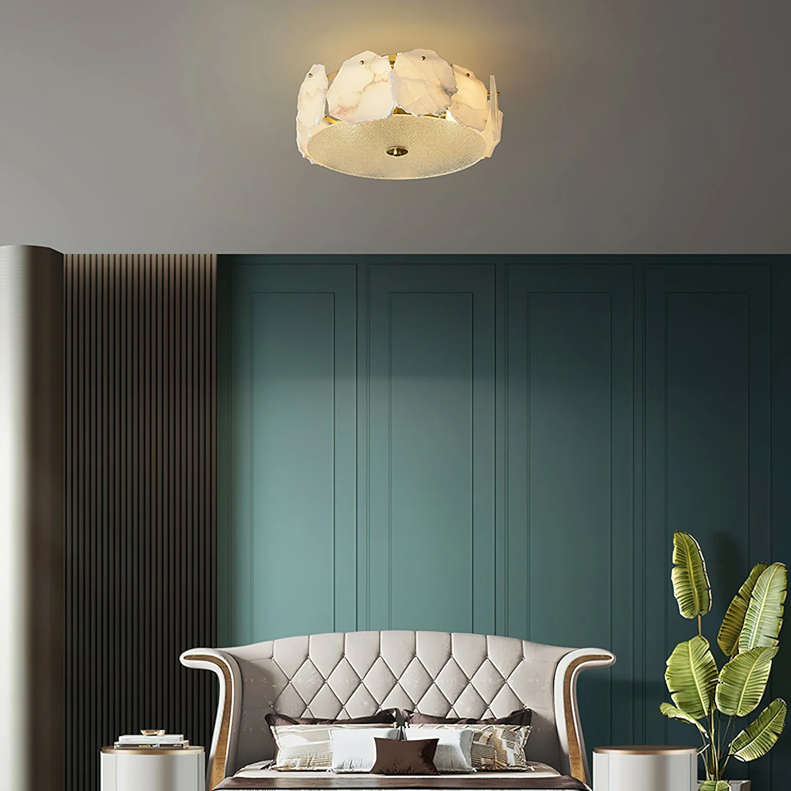 Artze Alabaster Ceiling Light - Image 7