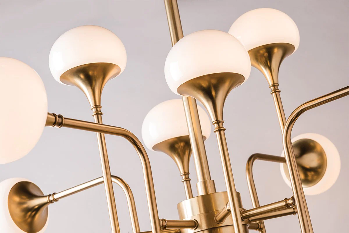 Astoria Modern Brass Chandelier - Image 2