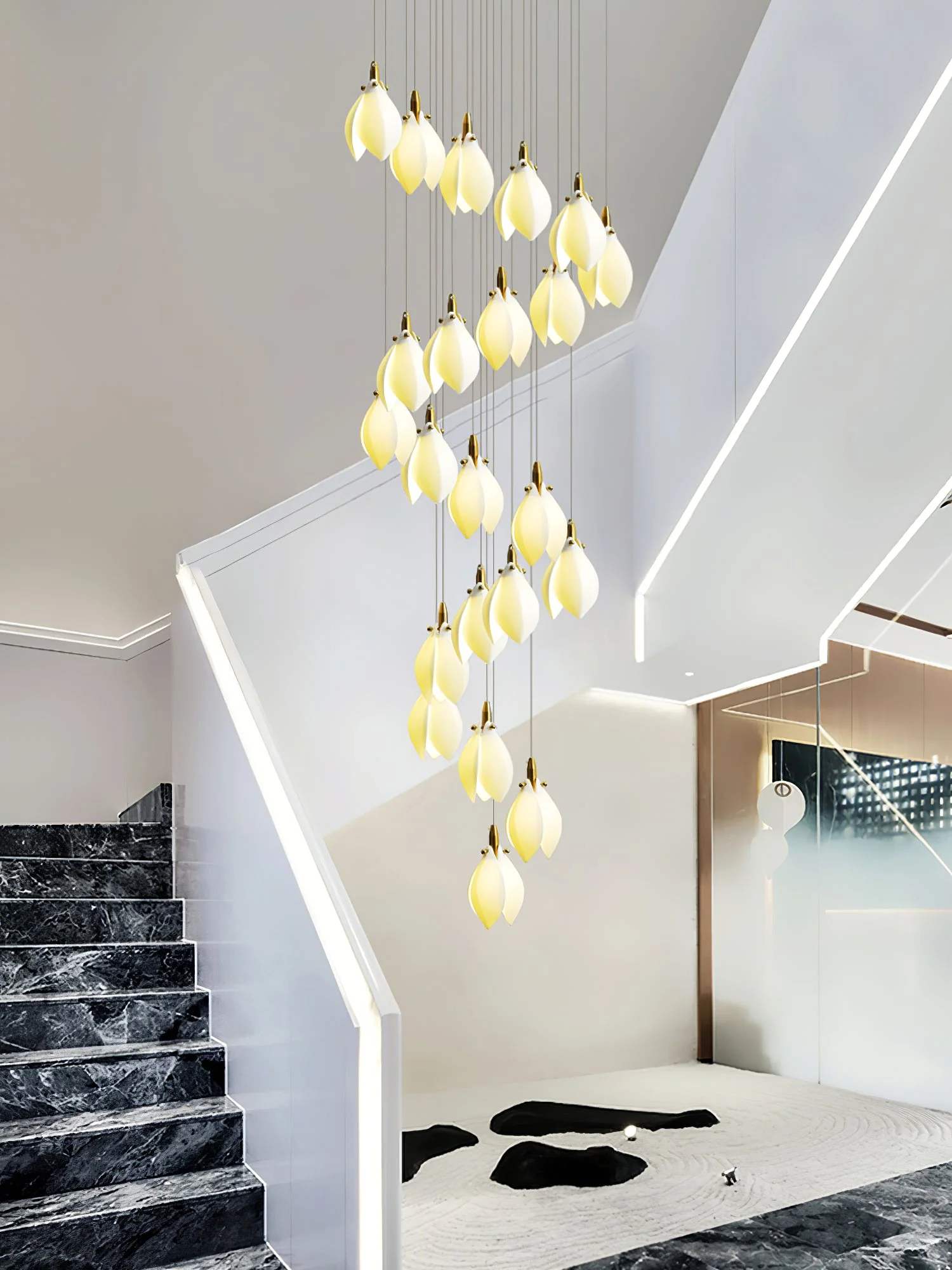 Astralis Bloom Stairs Chandelier - Image 14