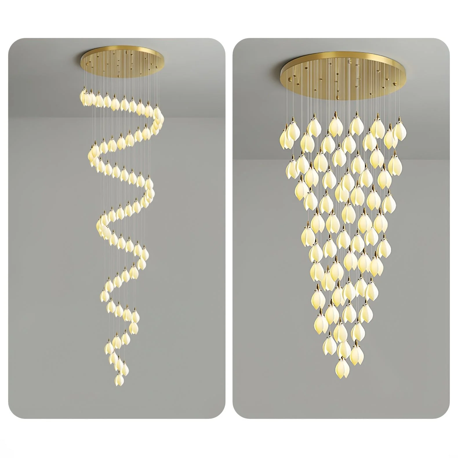 Astralis Bloom Stairs Chandelier - Image 30