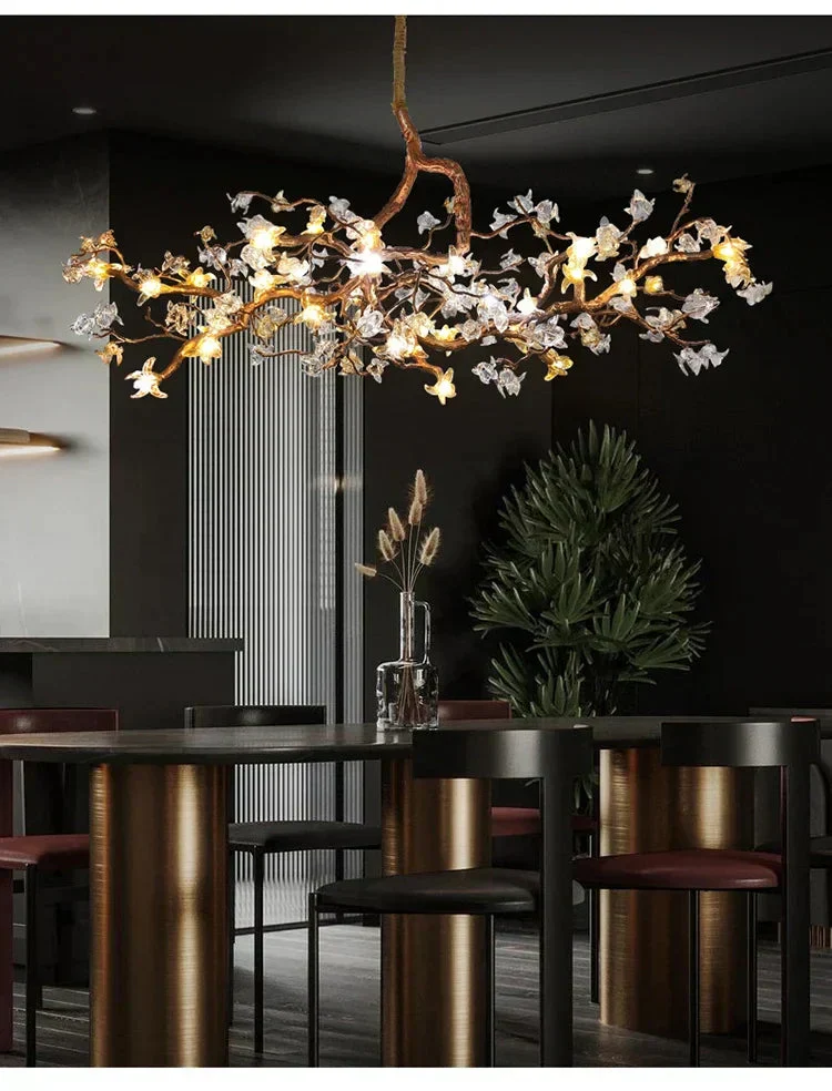 Sutober Sculptural Branch Chandelier - Image 2