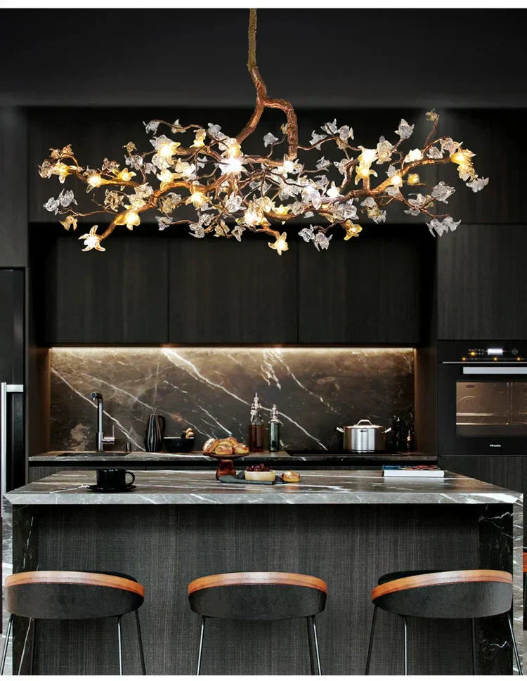 Sutober Sculptural Branch Chandelier - Image 4