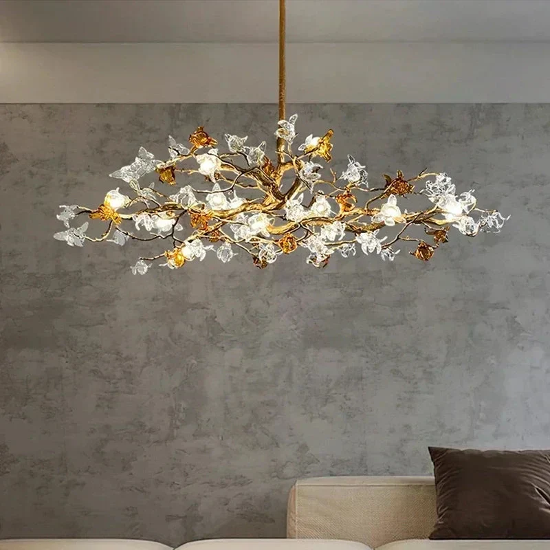 Sutober Sculptural Branch Chandelier - Image 7