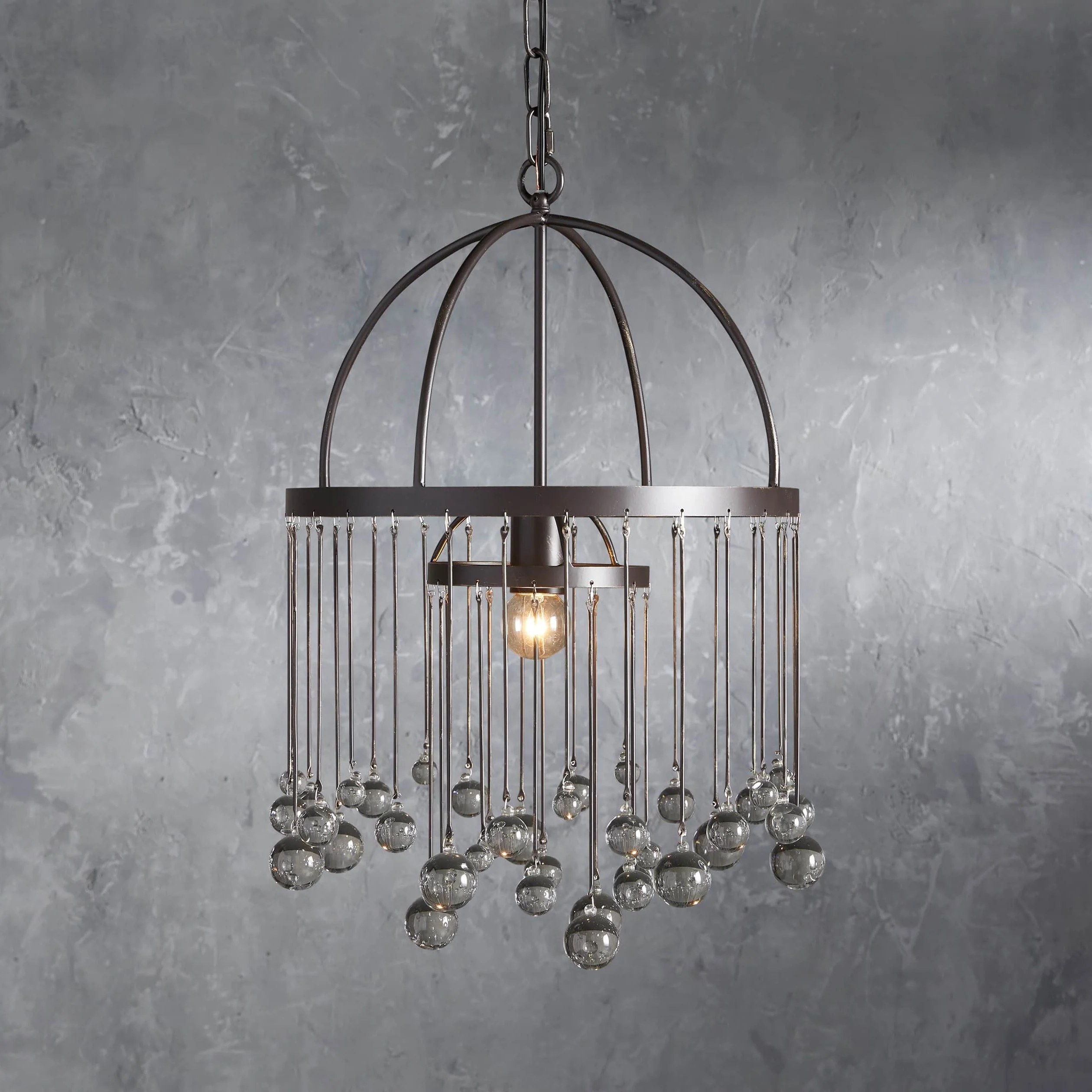 Aubrey Modern Crystal Ball Pendant Lamp - Image 15