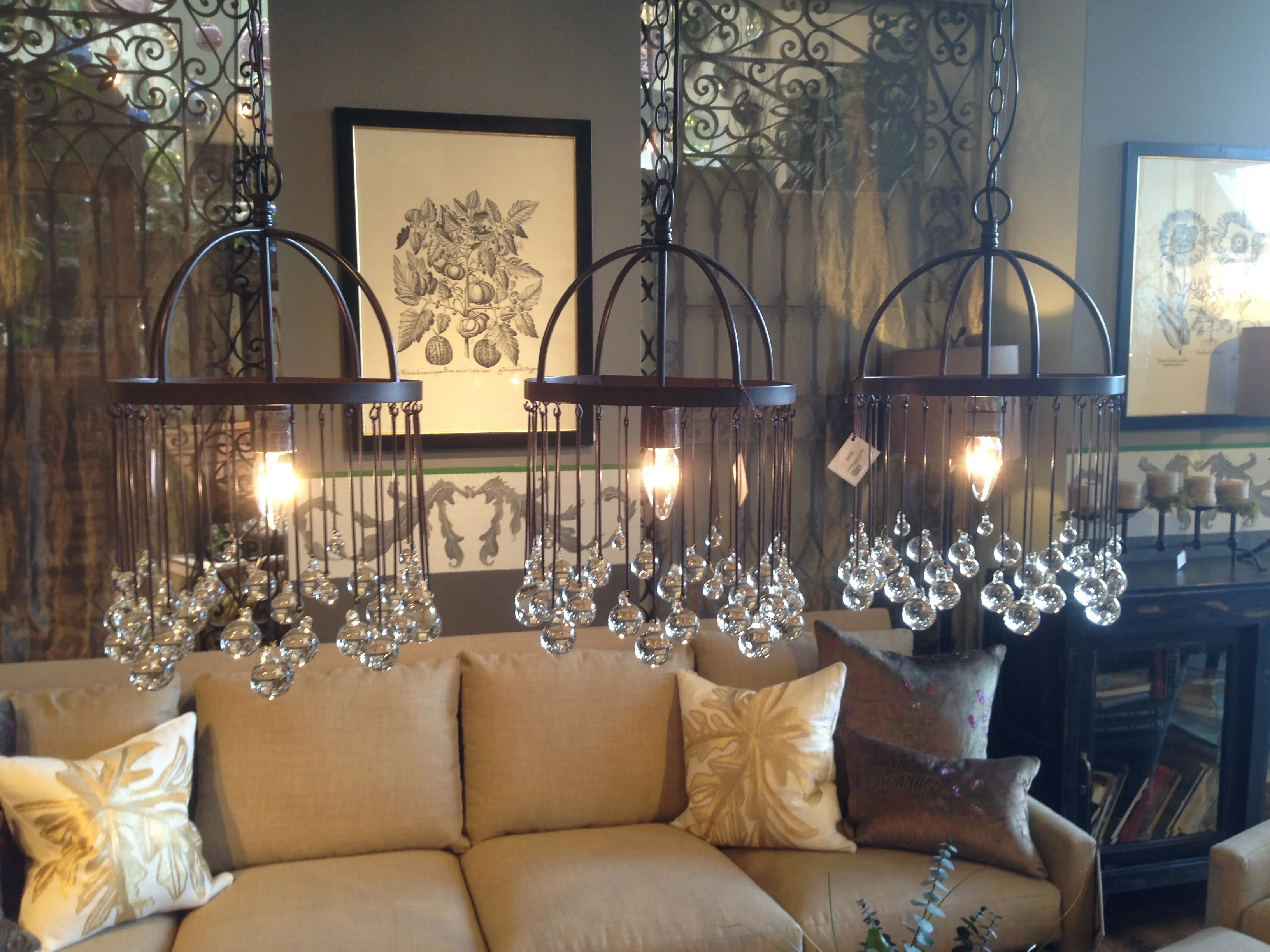 Aubrey Modern Crystal Ball Pendant Lamp - Image 7