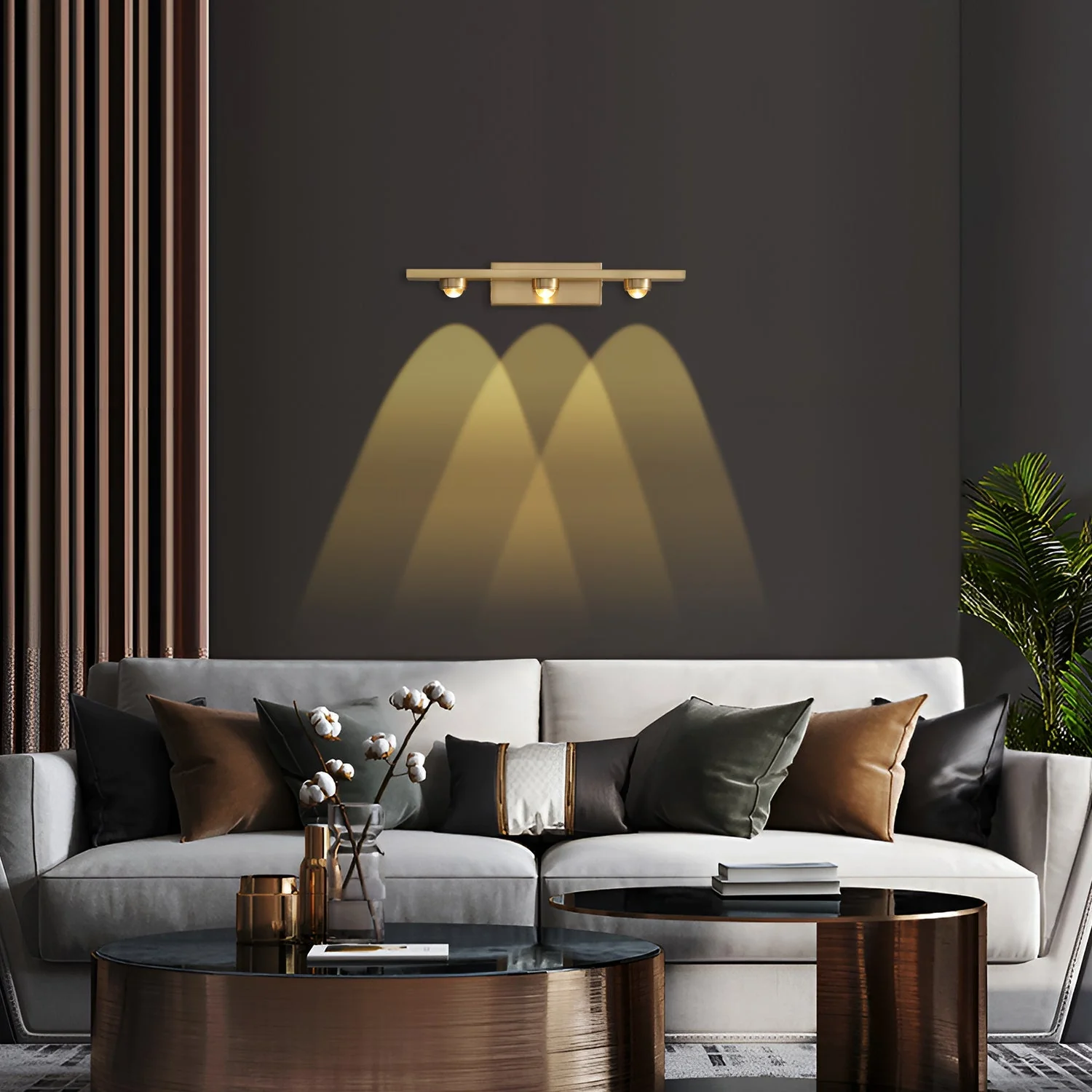 Aurora Offset LED Wall Sconce - Image 4