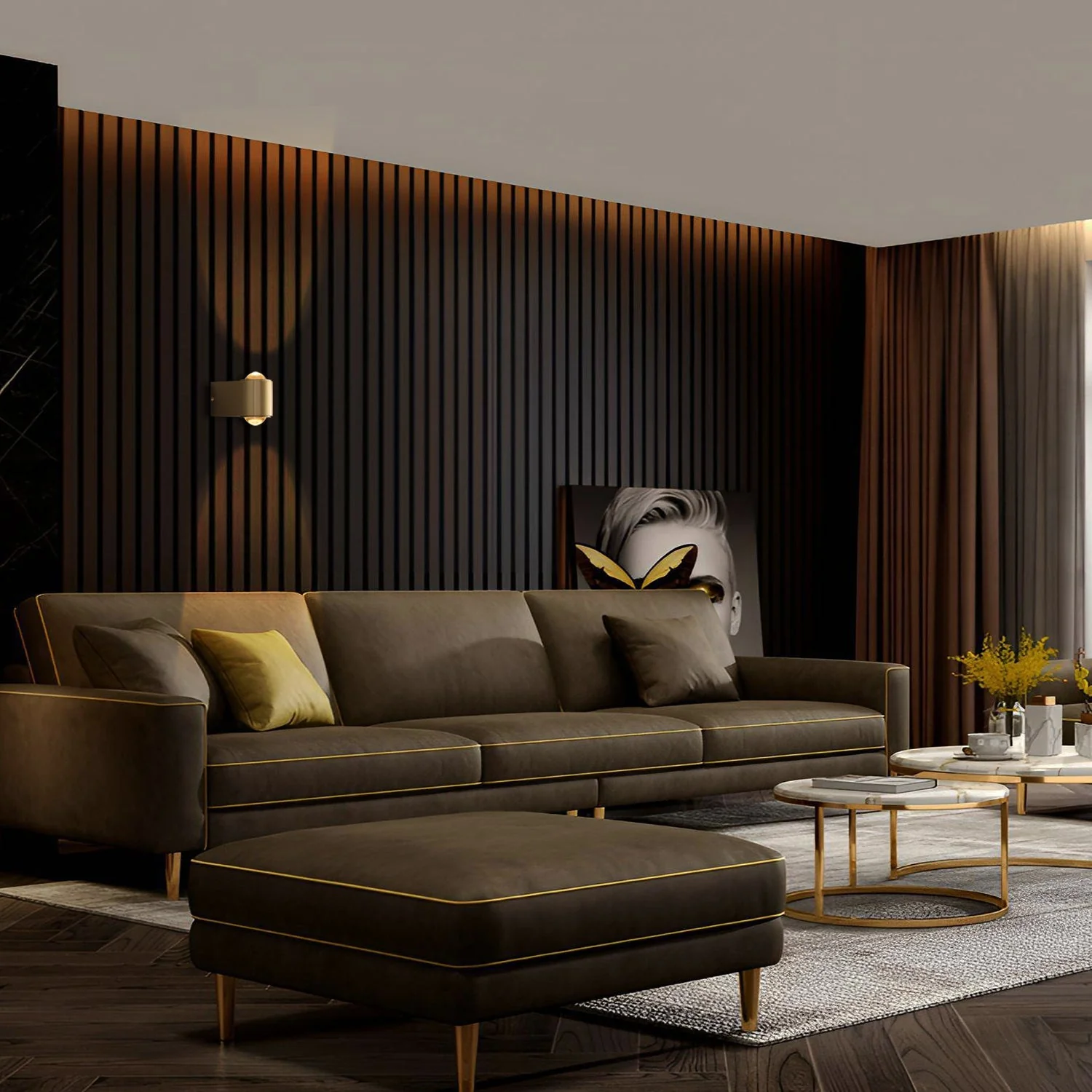 Aurora Offset LED Wall Sconce S - Image 2