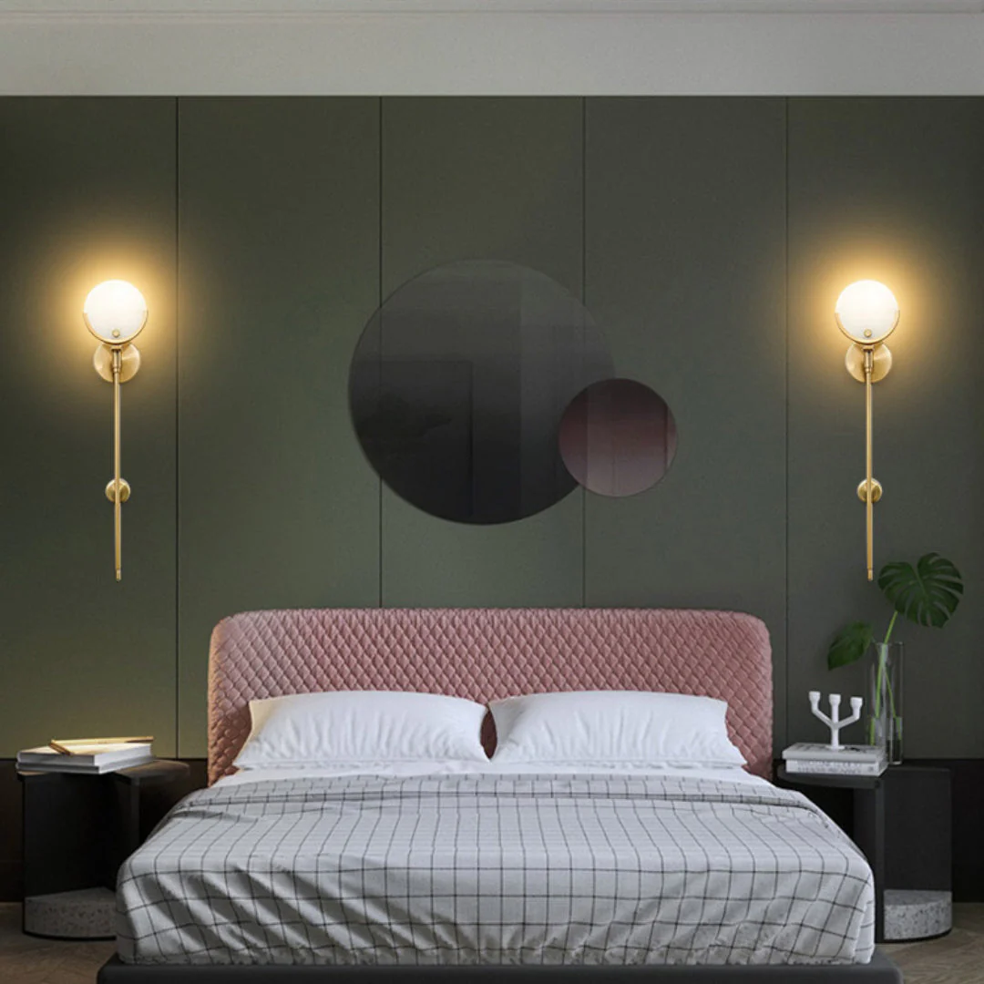 Ava Brass Wall Lamp - Image 12
