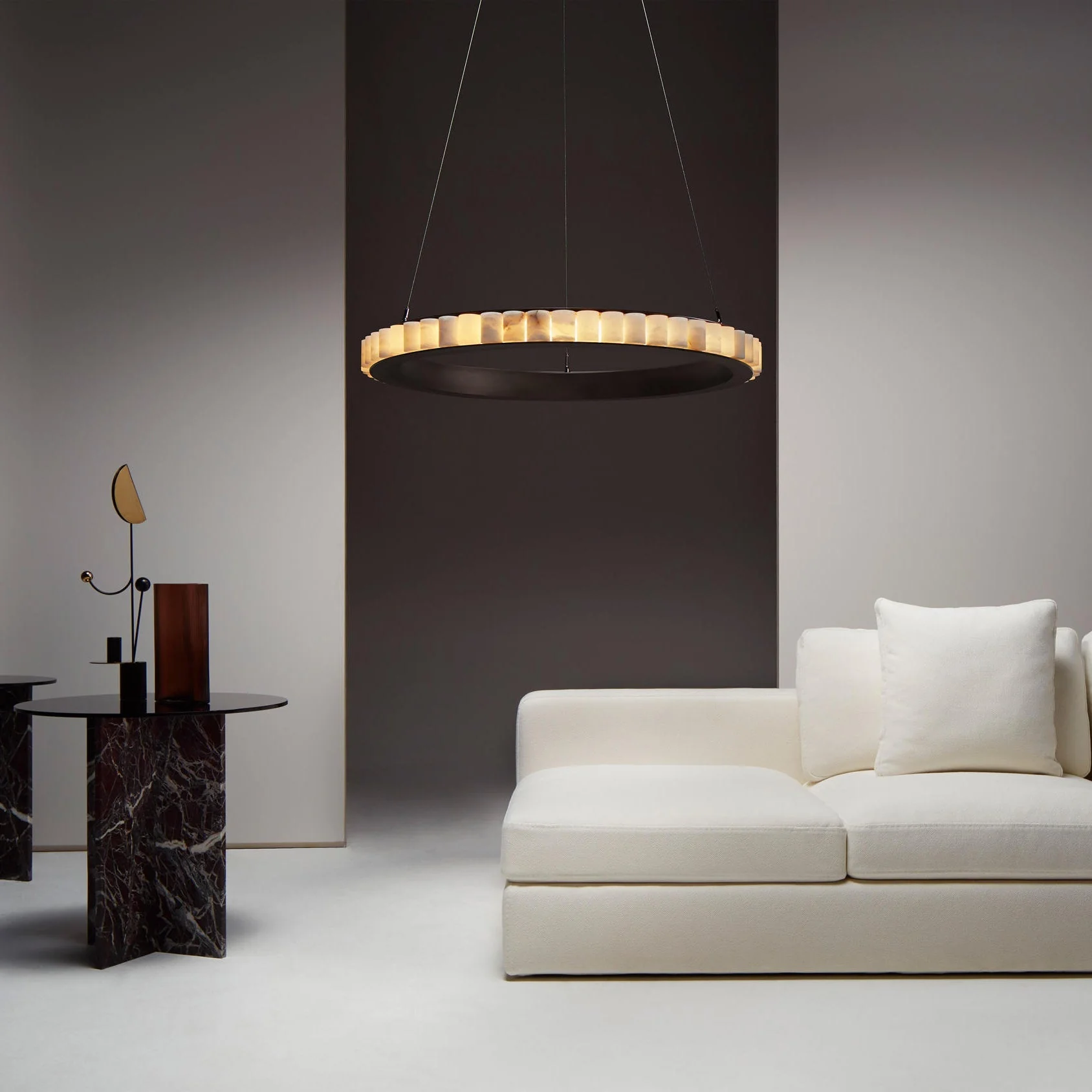 Avalon Alabaster Chandelier - Image 10