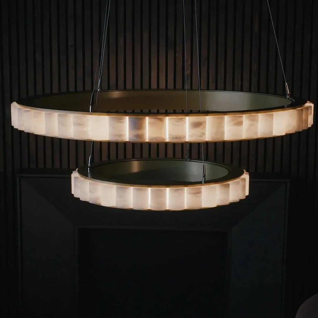 Avalon Alabaster Chandelier - Image 12