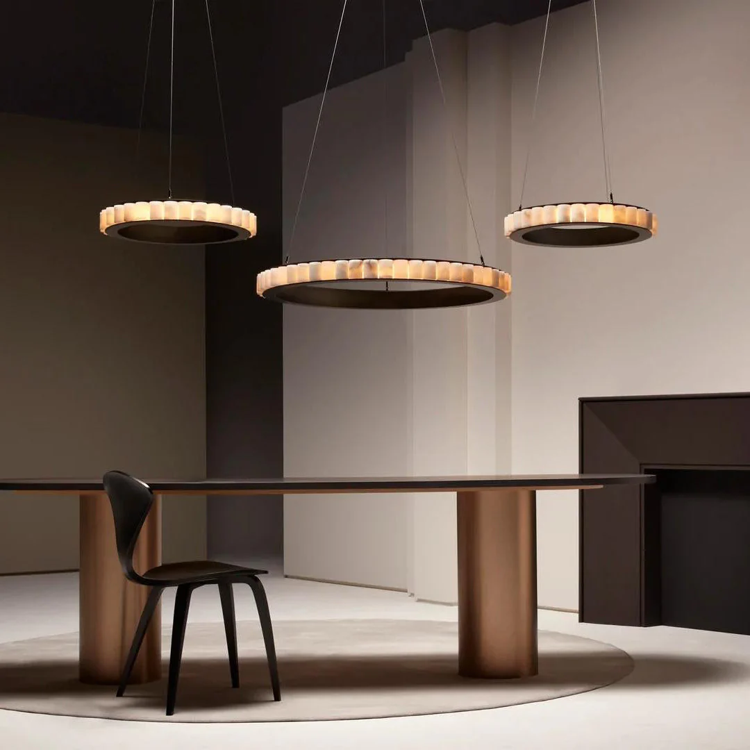 Avalon Alabaster Chandelier - Image 6