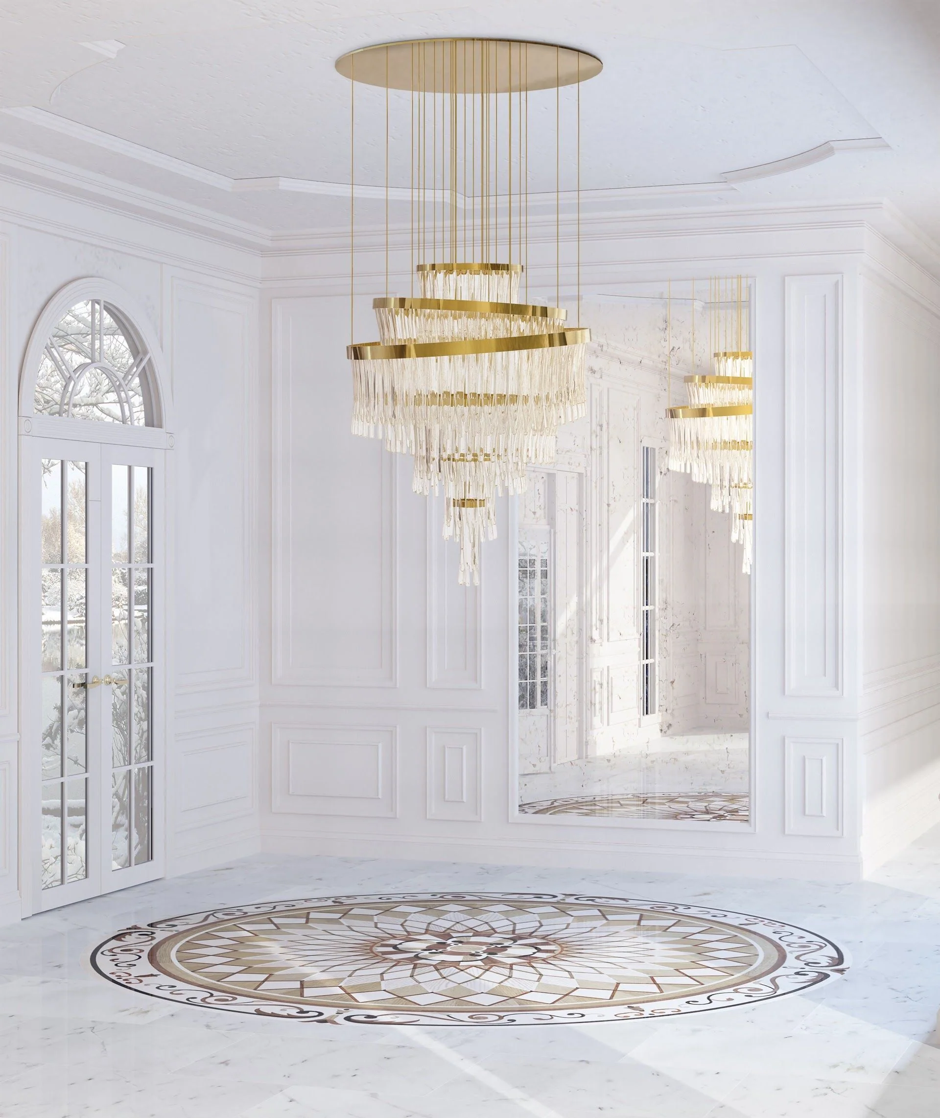 Babel 50 Light Crystal Modern Chandelier - Image 5