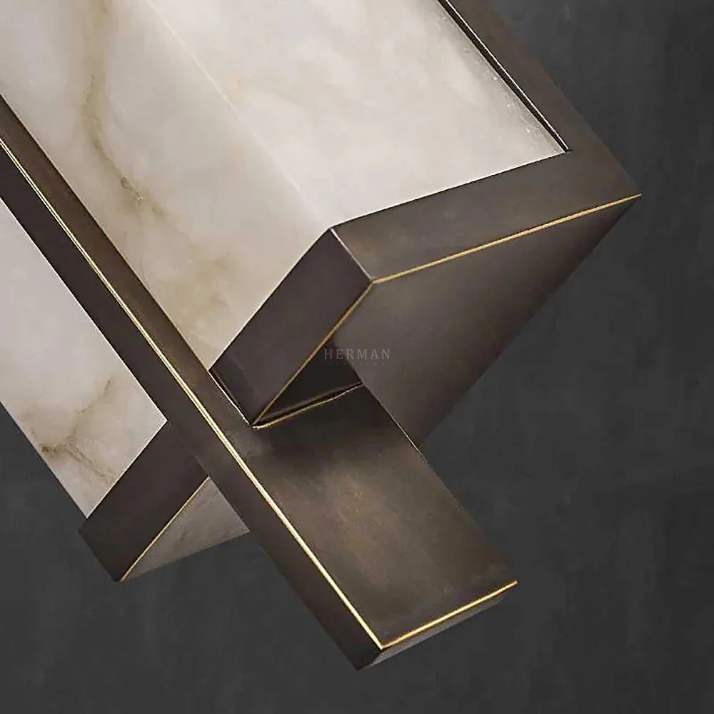 Beckett Alabaster Wall Sconce - Image 9