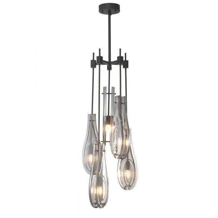 Bellano Modern Brass Chandelier [S/L] - [Brass/Bronze] - Image 7