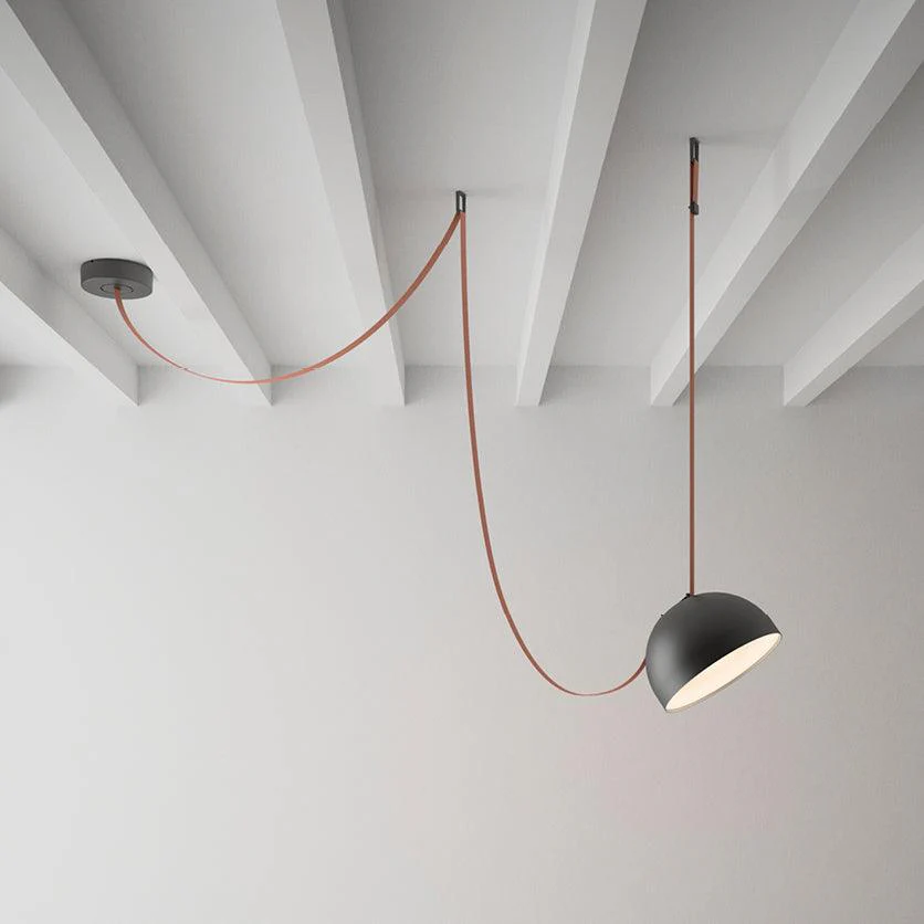 Belts Combination Leather Pendant Light - Image 2
