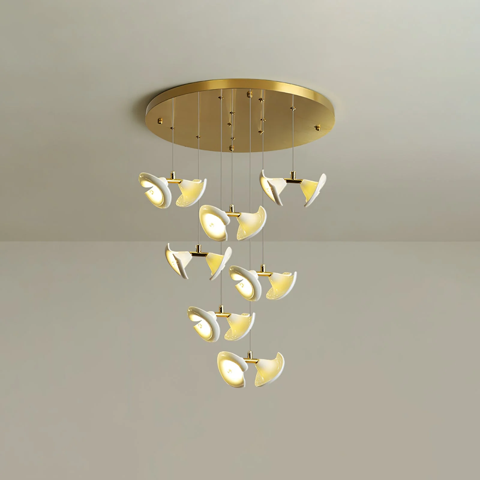 Blossom Double Horn Chandelier - Image 40