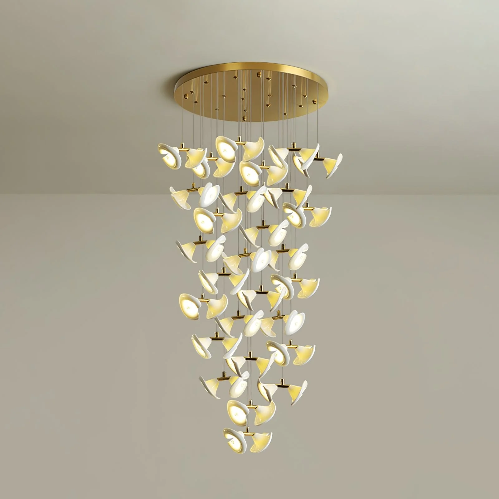 Blossom Double Horn Chandelier - Image 48