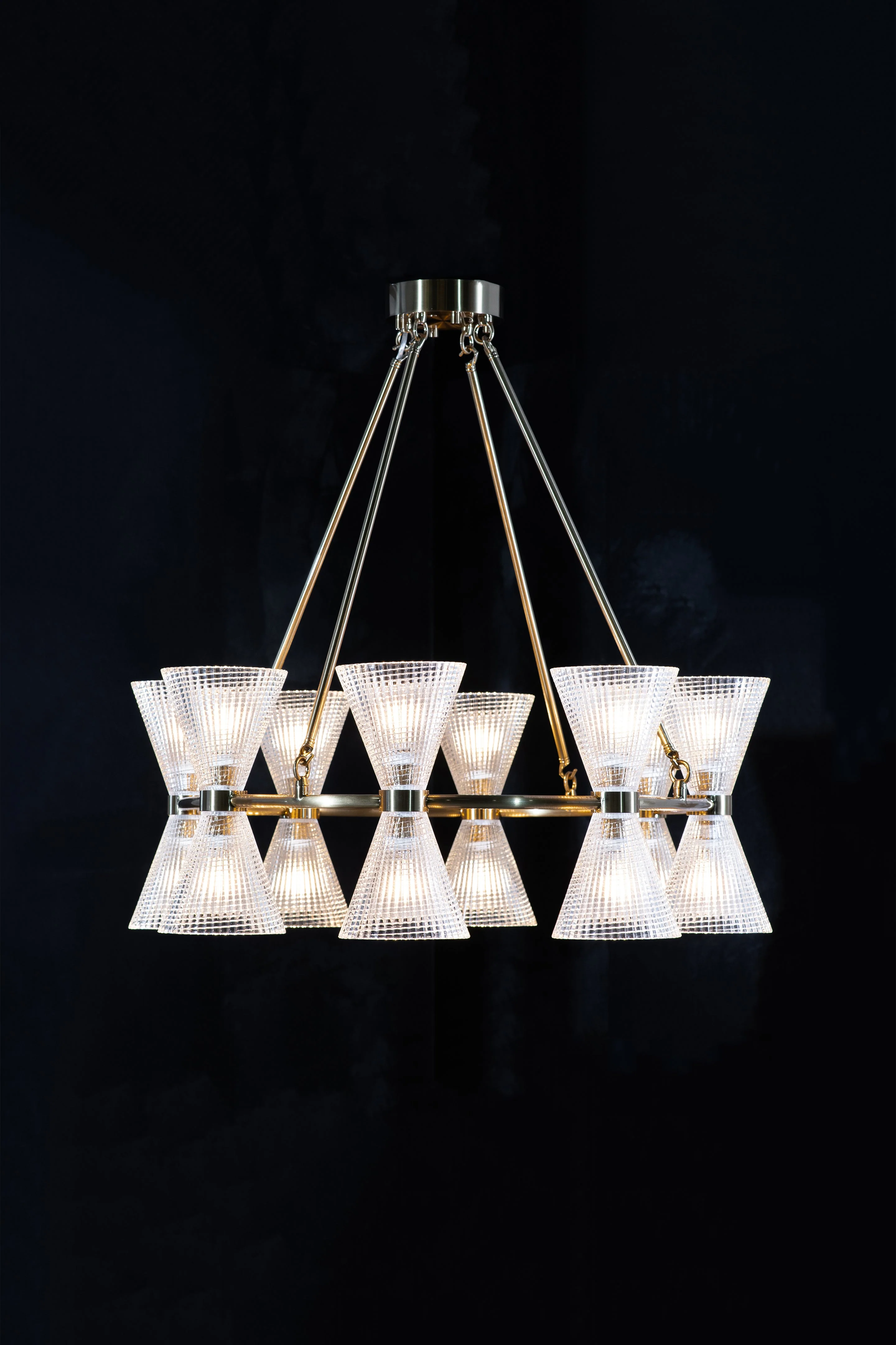 Boston Glass Chandelier