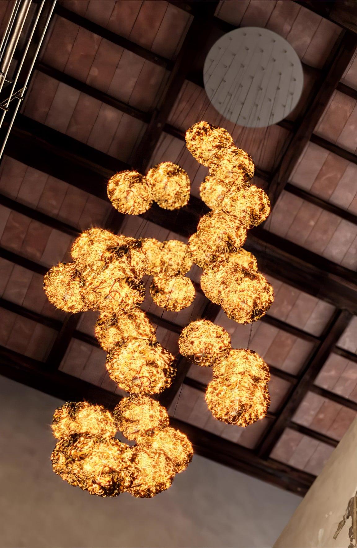 Brass Aviary Constellation Chandelier - Image 11