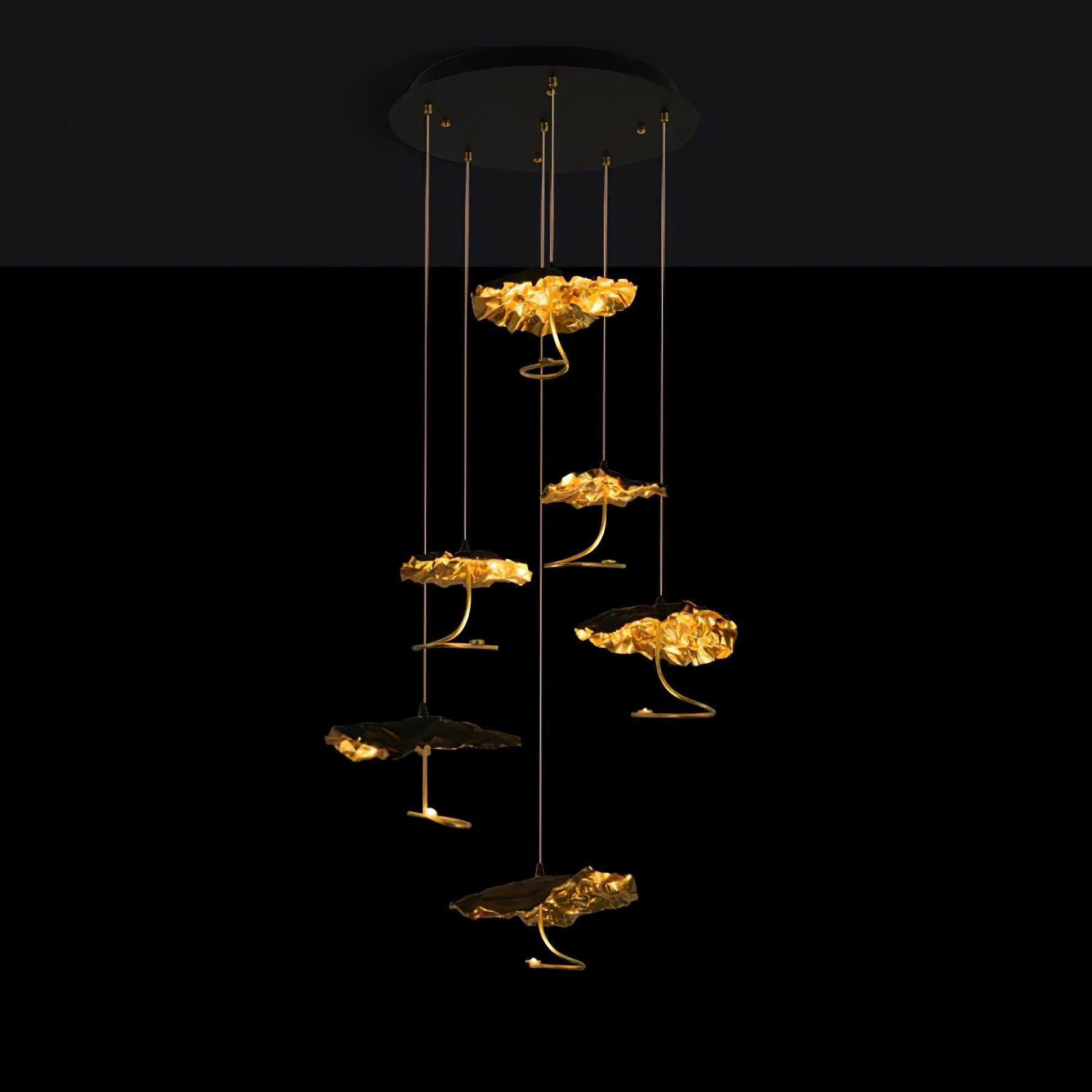 Brass Aviary Constellation Chandelier - Image 15