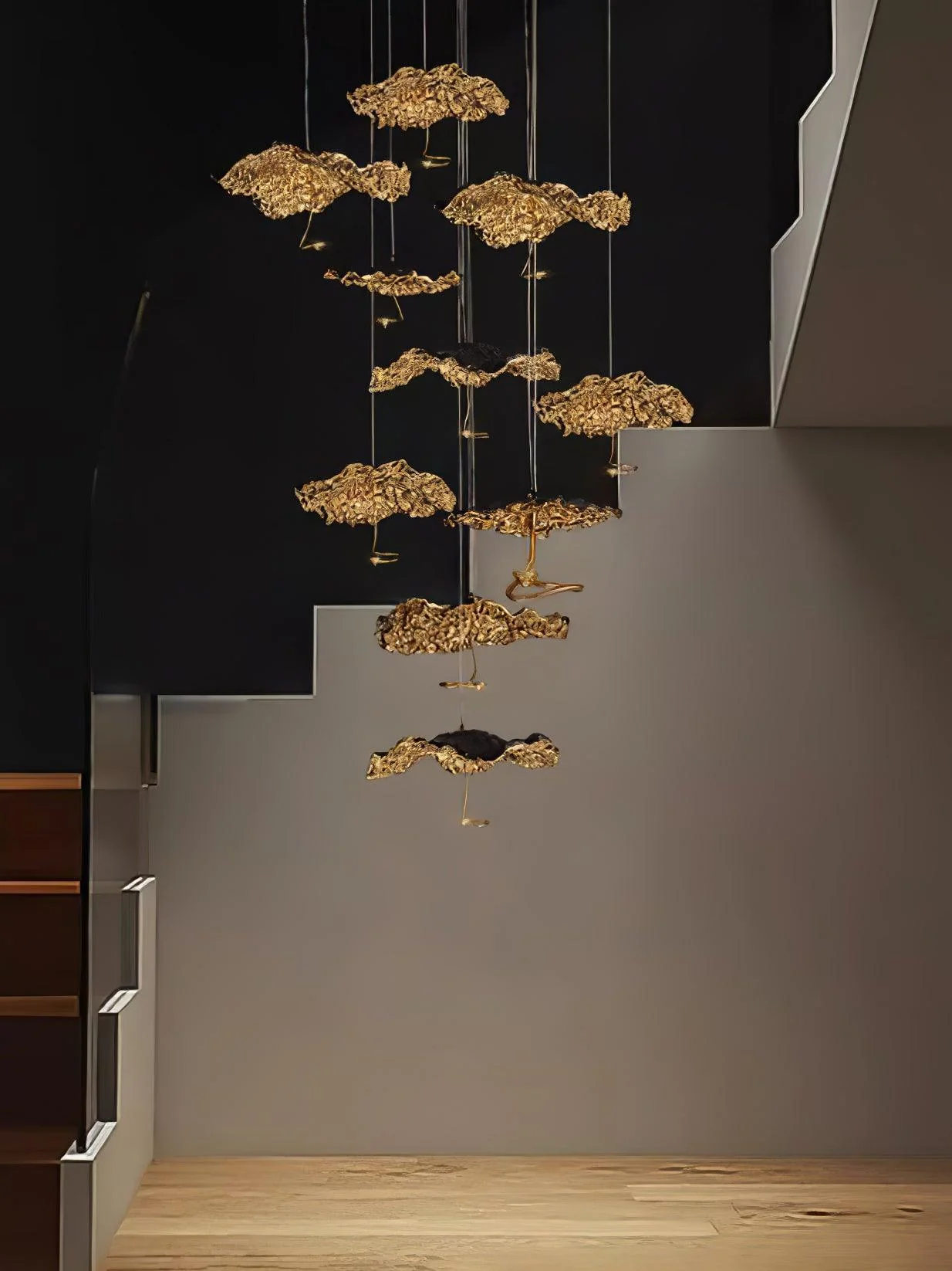 Brass Aviary Constellation Chandelier - Image 2