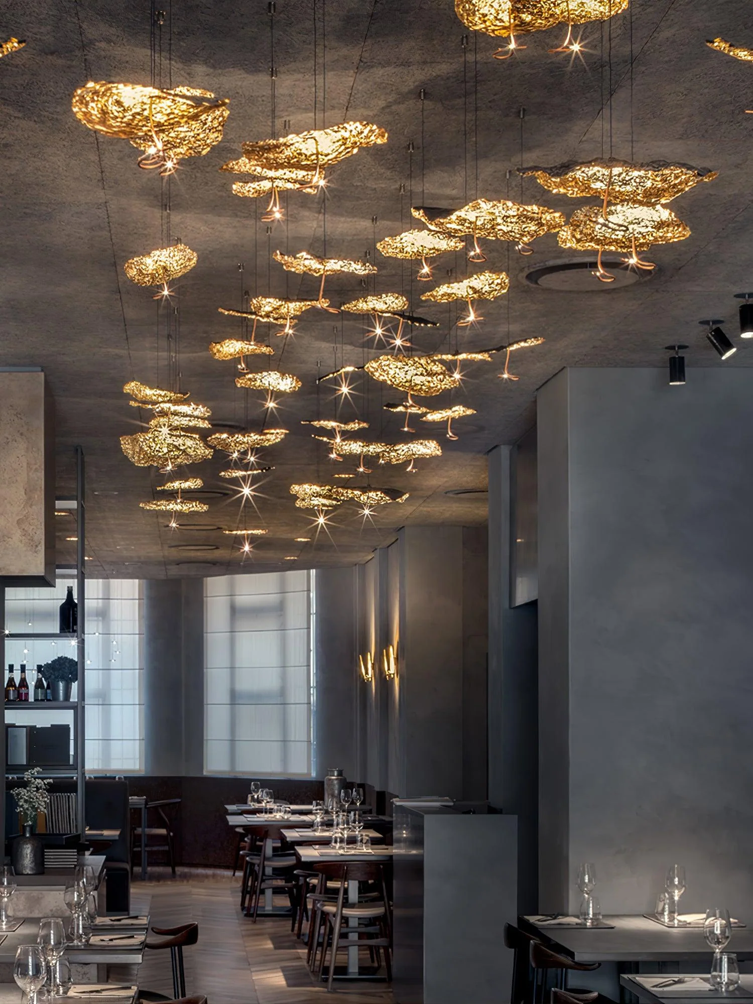 Brass Aviary Constellation Chandelier - Image 3