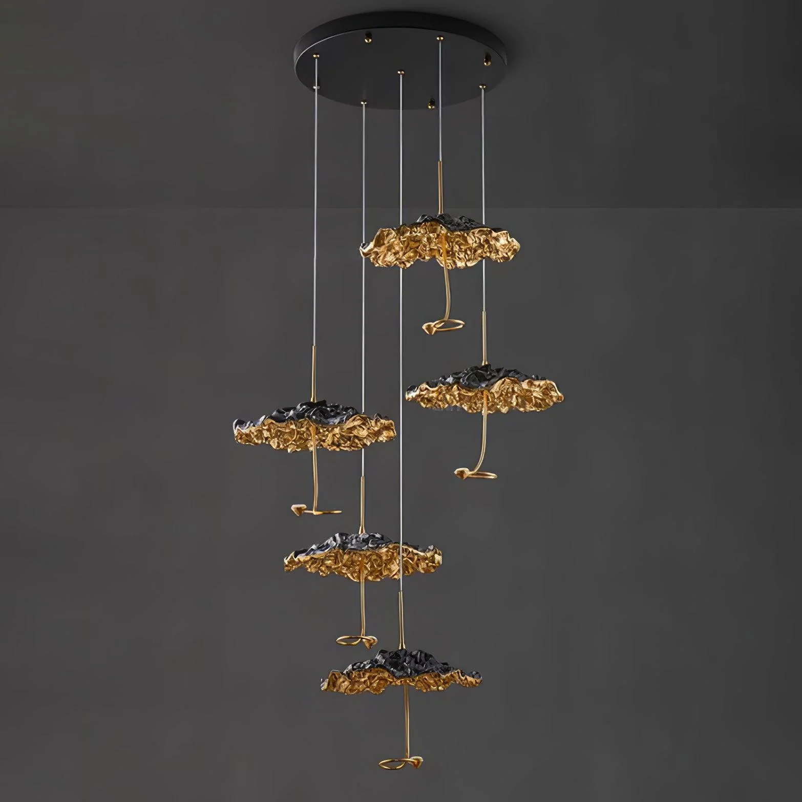 Brass Aviary Constellation Chandelier - Image 31