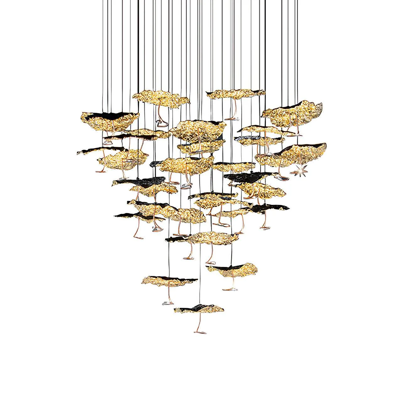 Brass Aviary Constellation Chandelier - Image 49