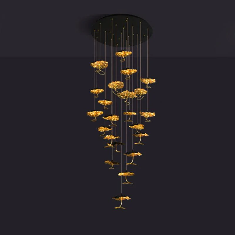 Brass Aviary Constellation Chandelier - Image 51