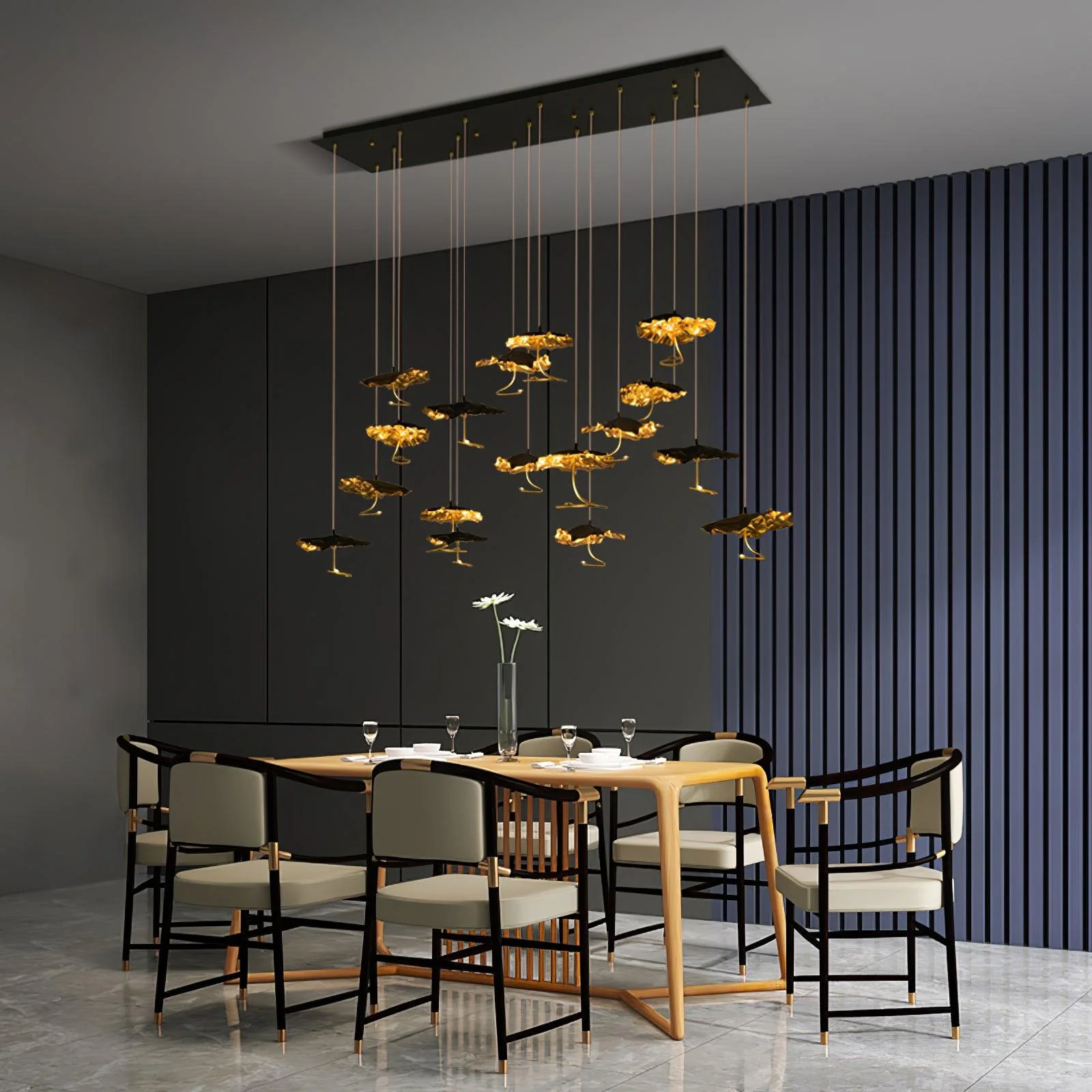 Brass Aviary Constellation Chandelier - Image 7